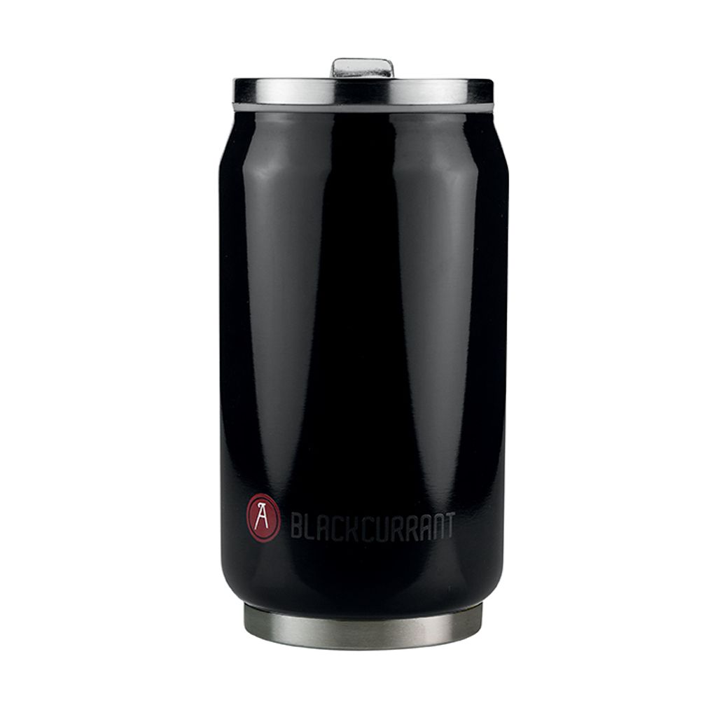 Canette isotherme Can’it noir brillant 28 cl - Visuel 0
