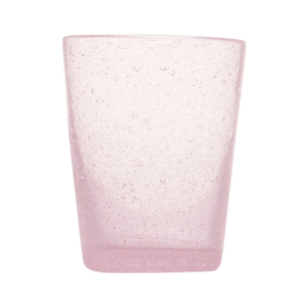 Verre bullé colors 30 cl rose - Visuel 0