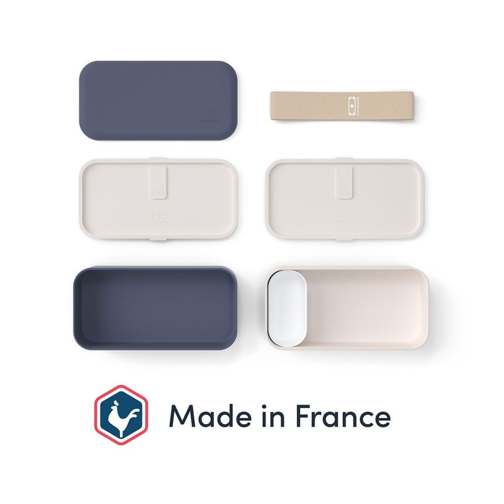 Boîte bento MB original bleu naturel - Visuel 2