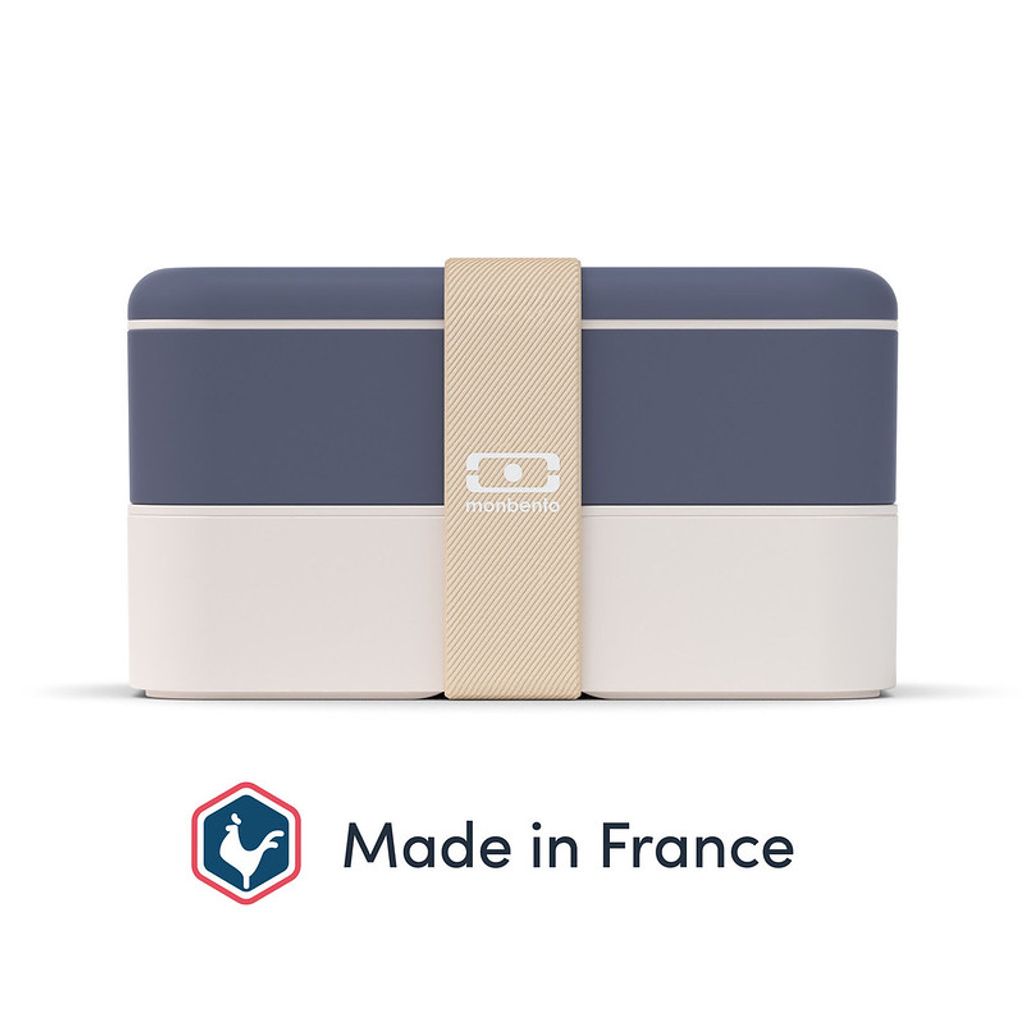Boîte bento MB original bleu naturel - Visuel 1