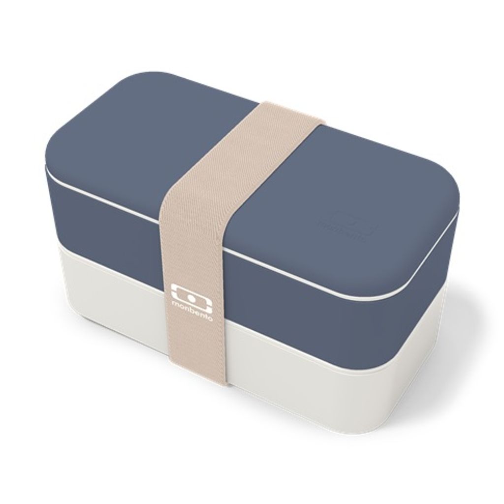 Boîte bento MB original bleu naturel - Visuel 0