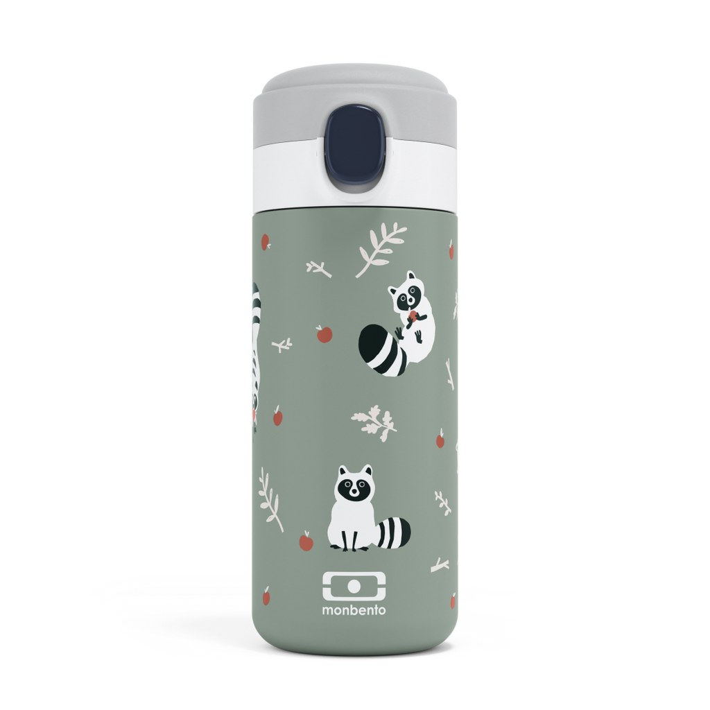Gourde MB POP RACCOON raton laveur 360ml - Visuel 0