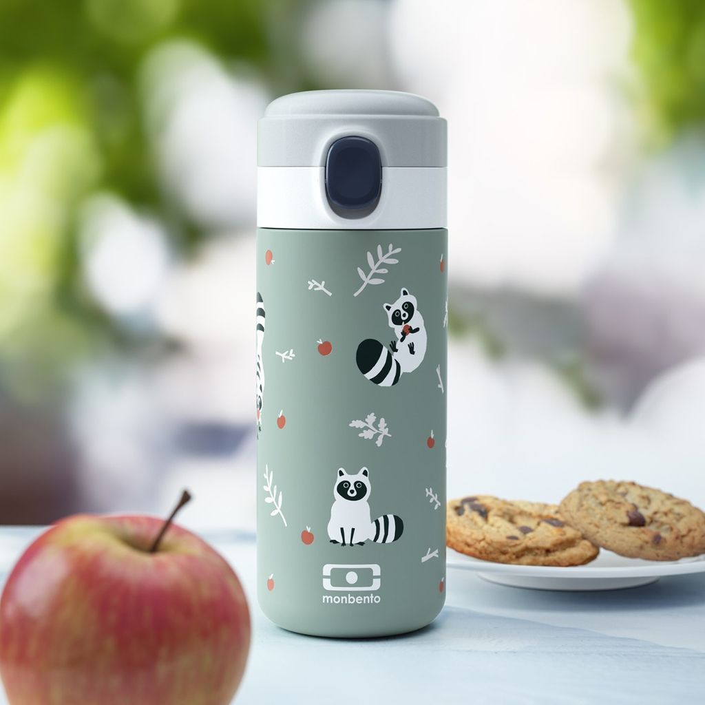 Gourde MB POP RACCOON raton laveur 360ml - Visuel 3
