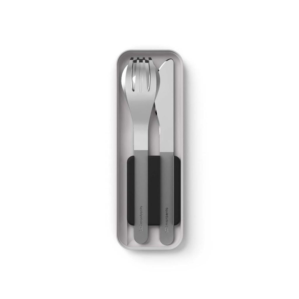 Couverts MB Slim noirs onyx - Visuel 1