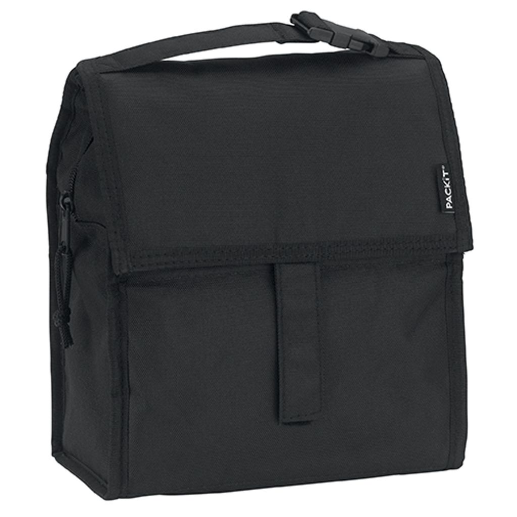 Sac à déjeuner réfrigérant PACK-IT 4,5L noir - Visuel 0