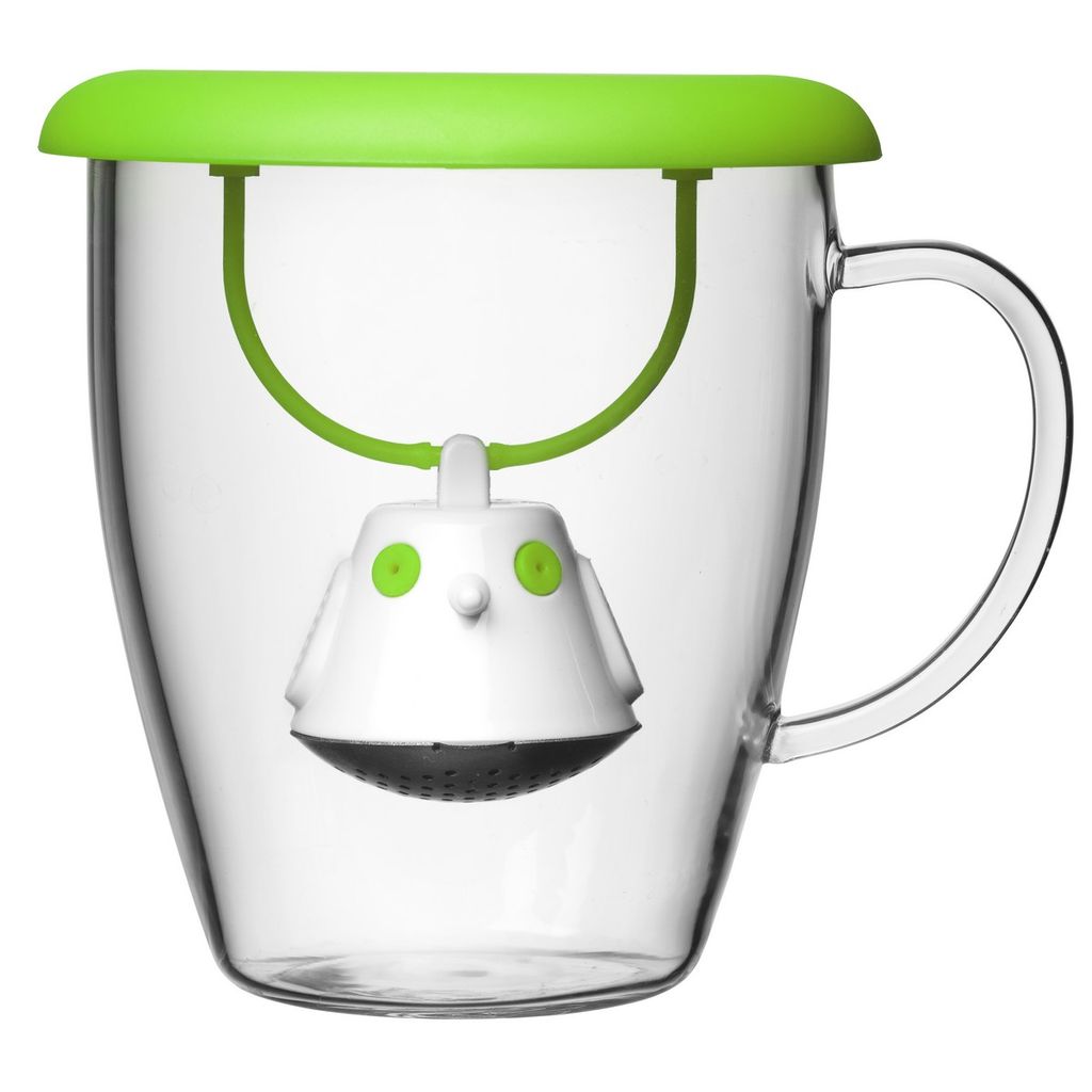 Infuseur de thé BIRDIE vert - Visuel 2