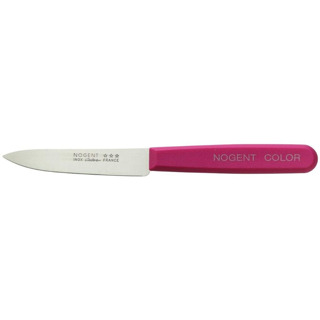 Couteau d'office lame 9 cm manche polypropylène coloré - Visuel 1