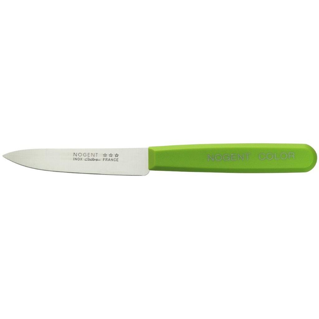 Couteau d'office lame 9 cm manche polypropylène coloré - Visuel 3