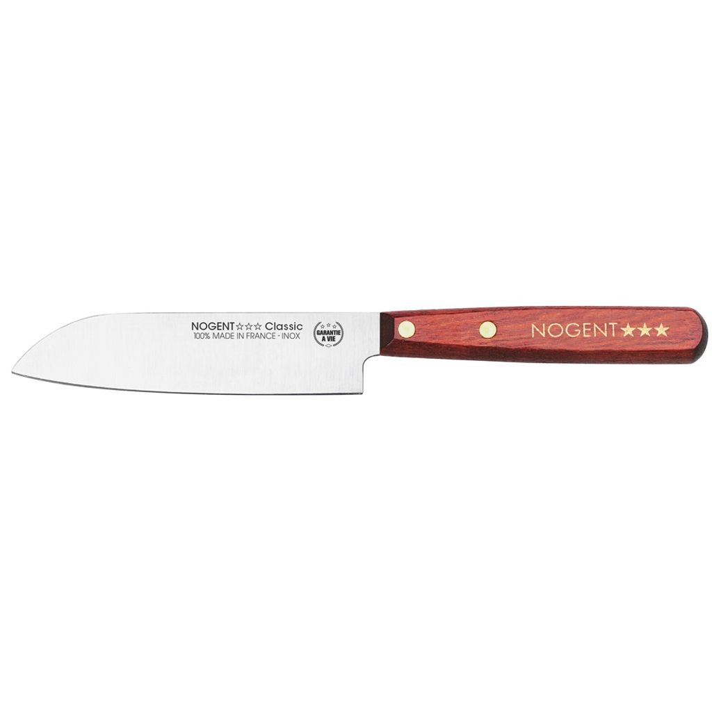 Couteau mini santoku Classic manche merisier 11 cm - Visuel 0