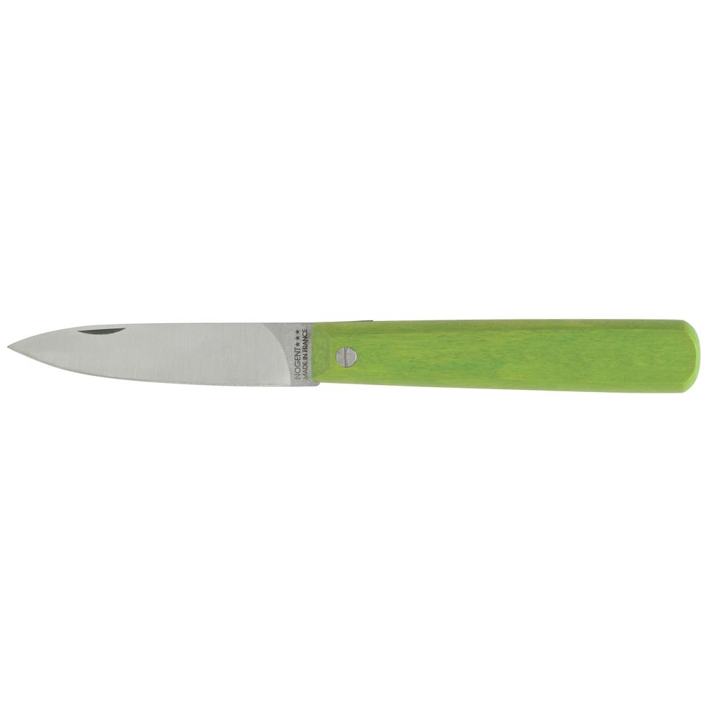 Couteau d'office pliant bois 8 cm - Visuel 7