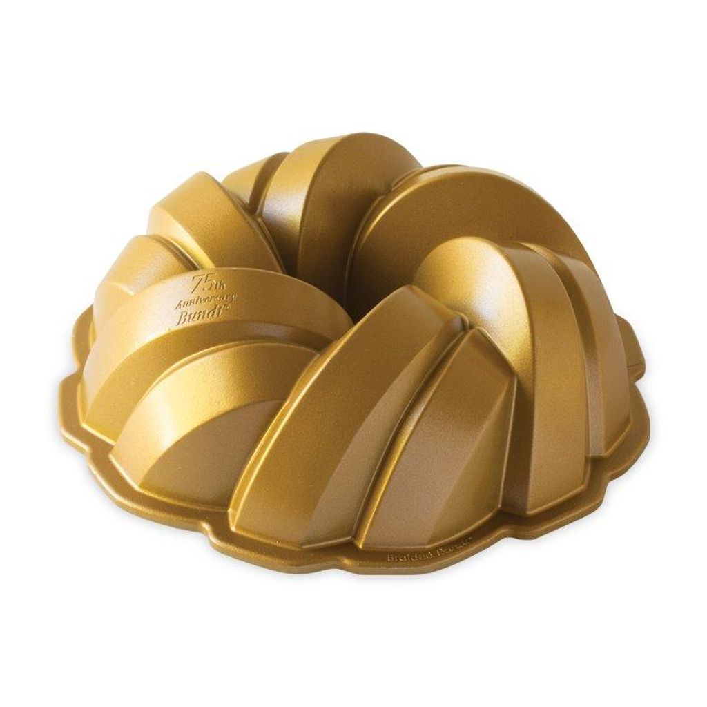 Moule à Bundt Torsadé Or - Visuel 0