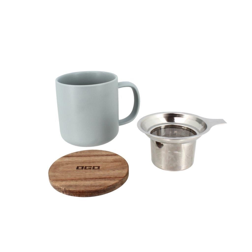 Tisanière Juliet Gris Perle 30 cl - Visuel 0