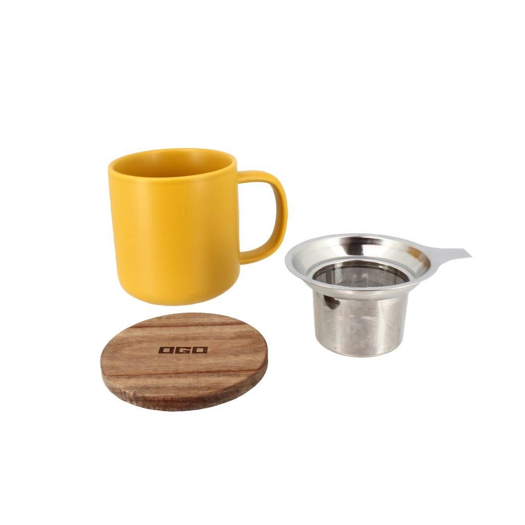 Tisanière Juliet Jaune 30 cl - Visuel 1