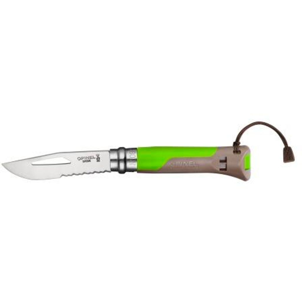 Couteau Outdoor N°8 vert - Visuel 0