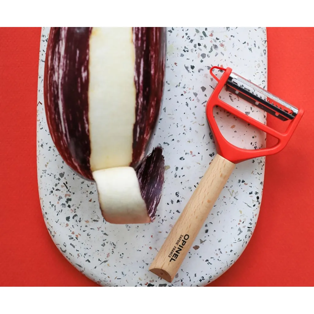 Eplucheur T-Duo bois rouge - Visuel 2