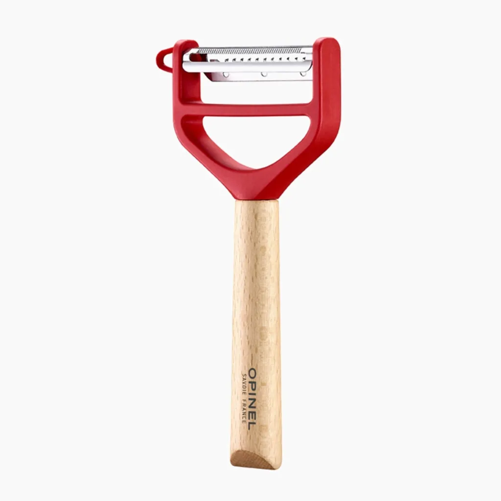 Eplucheur T-Duo bois rouge - Visuel 1