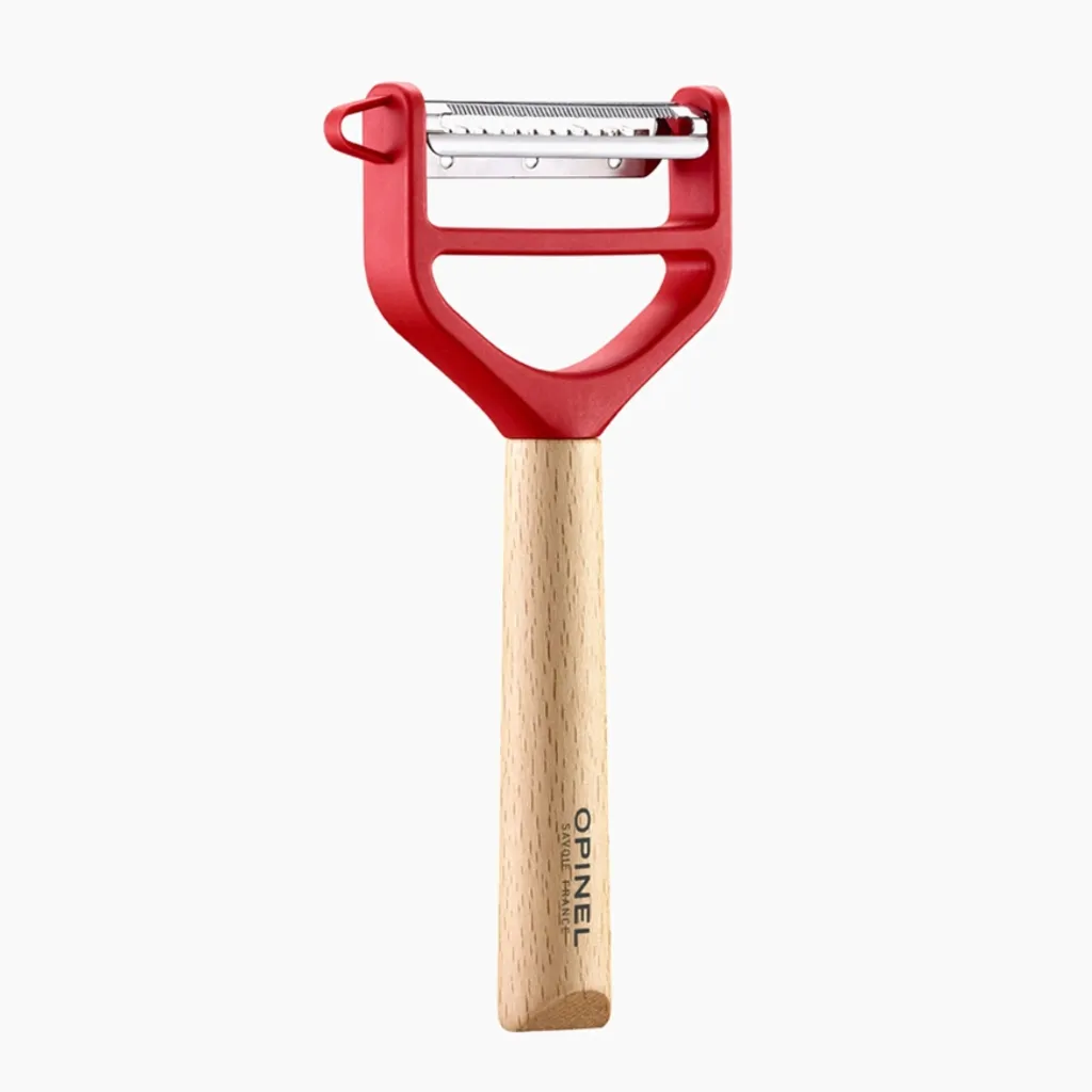 Eplucheur T-Duo bois rouge - Visuel 0