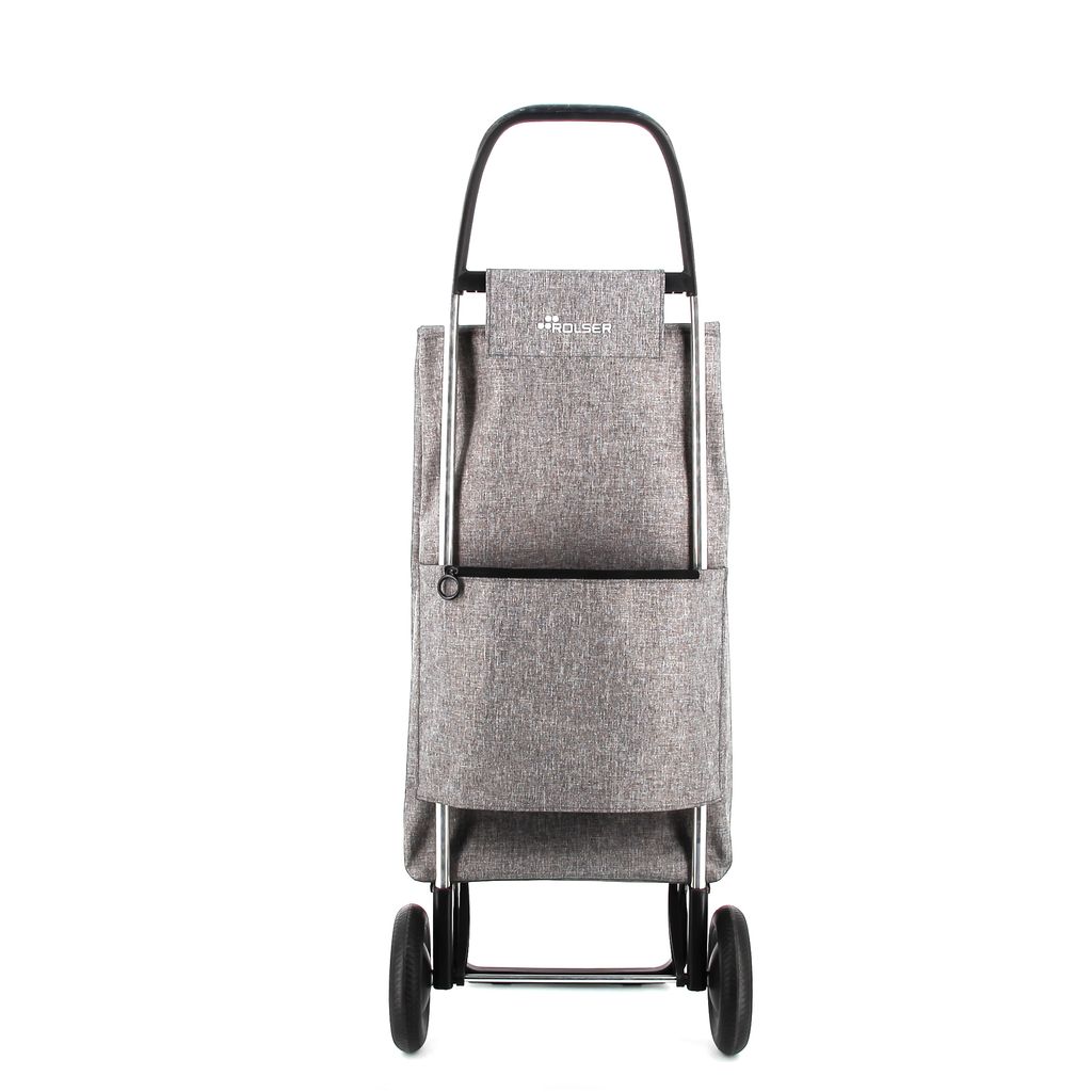 Chariot de courses à 2 roues Rolser Big Tweed Gris - Visuel 2