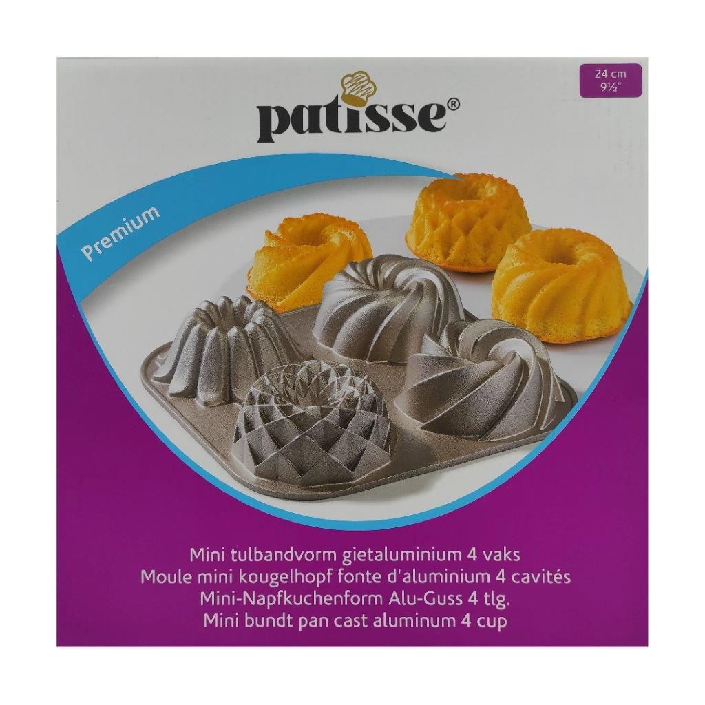 Moule 4 mini-kouglofs - Visuel 1