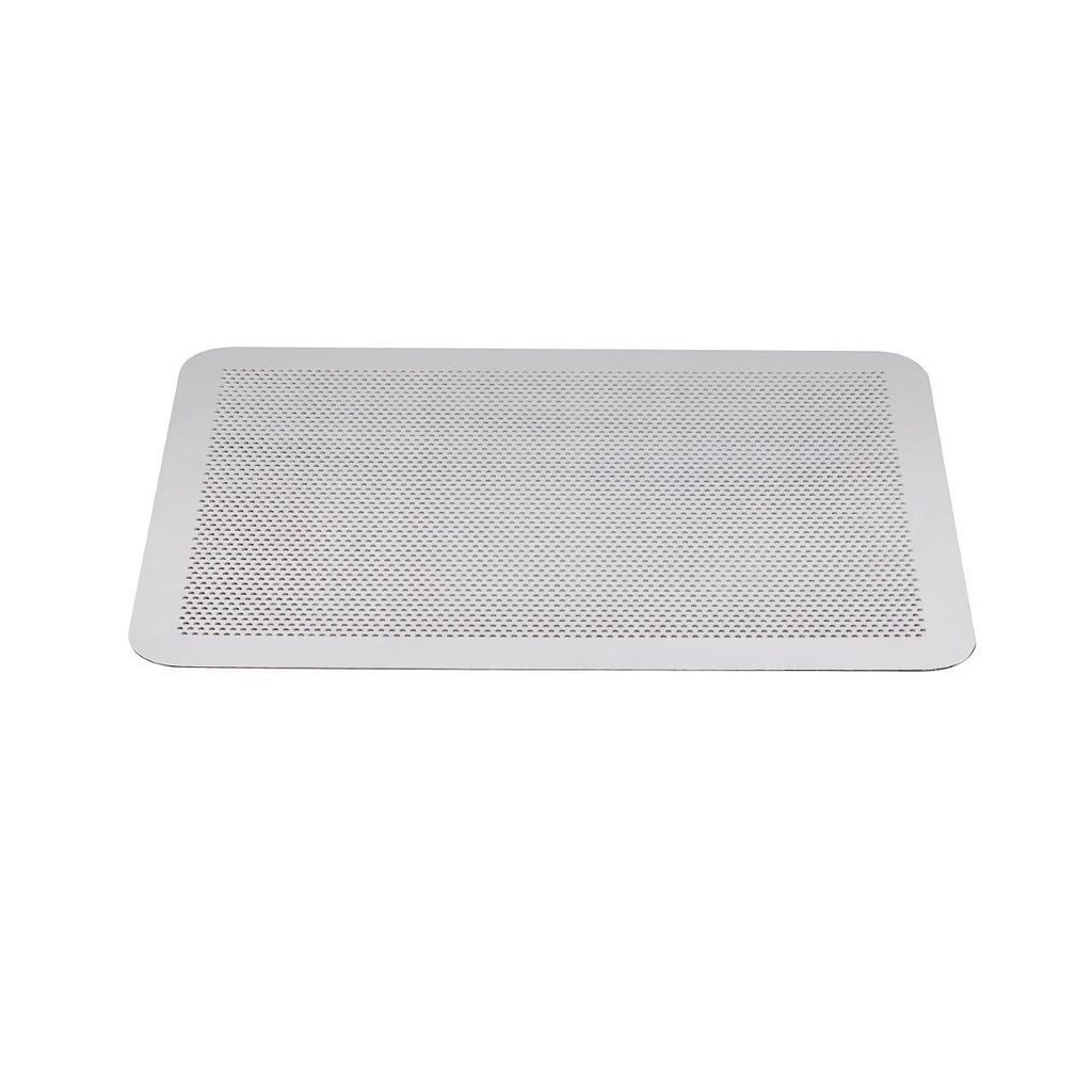 Plaque de cuisson perforée 40 x 30 cm - Visuel 1