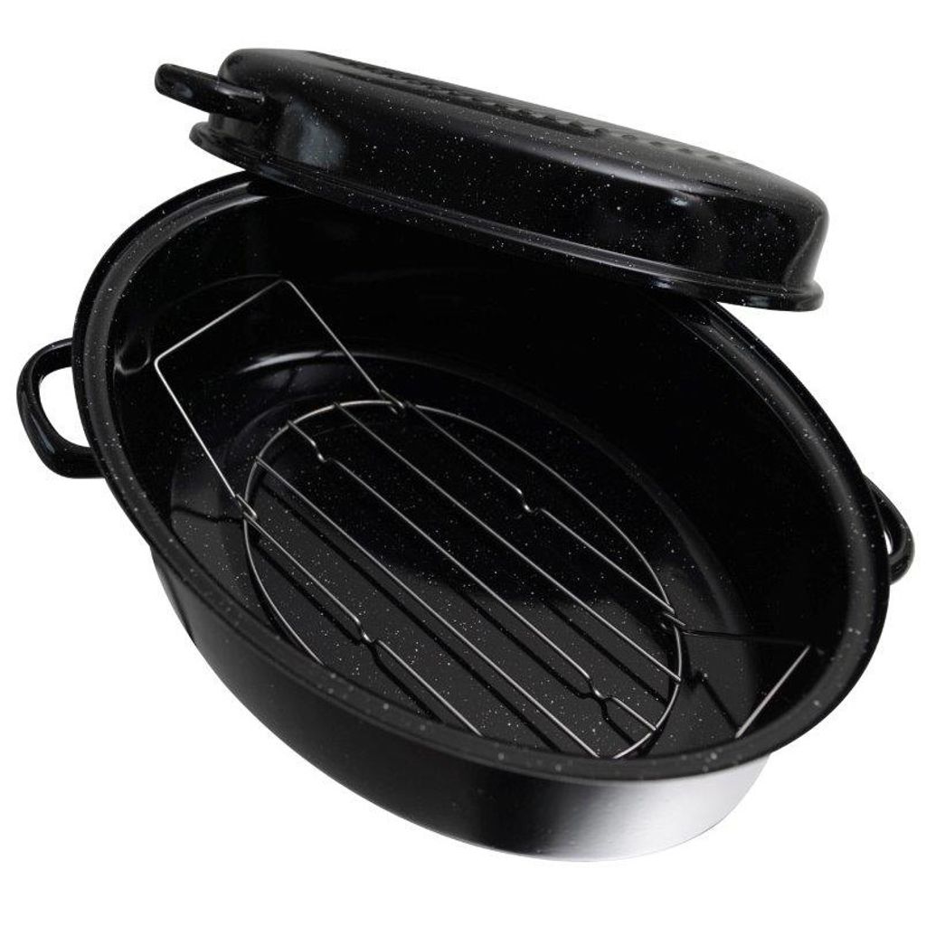 Cocotte Roaster Slim 34 cm + Grille - Visuel 0