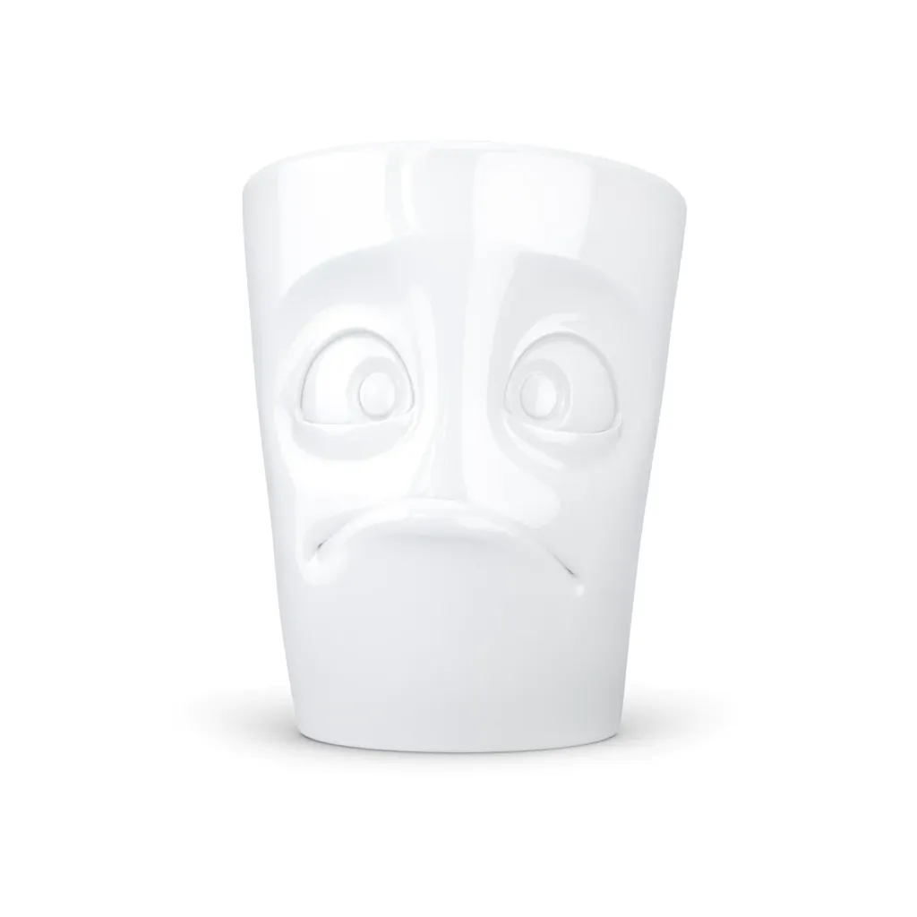 Mug visage Perplexe 35cl - Visuel 0