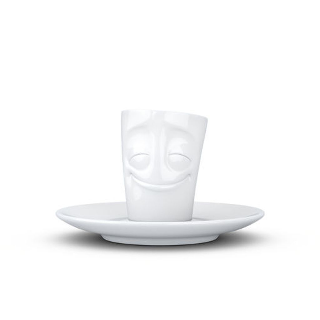 Mug expresso visage Heureux 8cl - Visuel 0