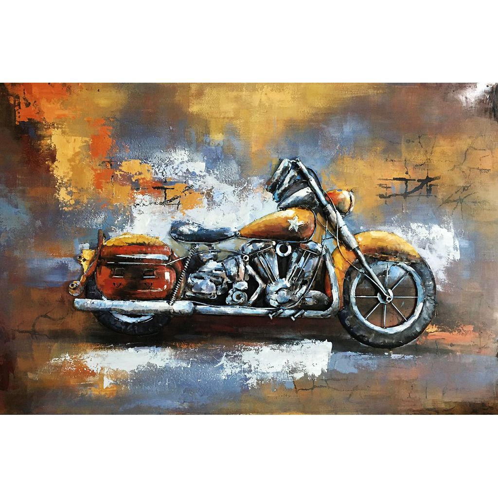 Plaque métal Harley - Visuel 0