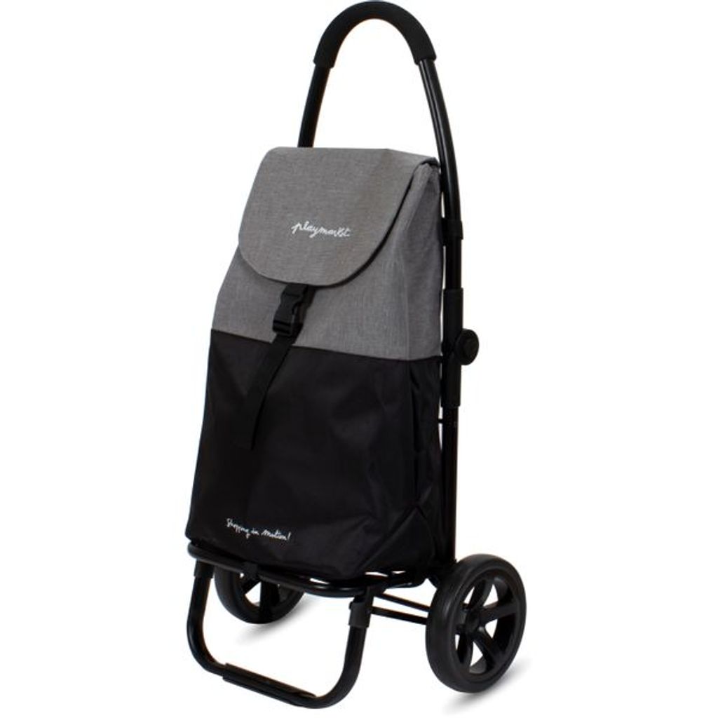 Poussette de marché go two noir & gris - Visuel 1