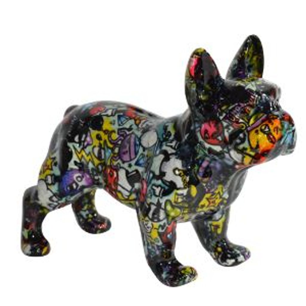 Tirelire bulldog francais étoile - Visuel 0