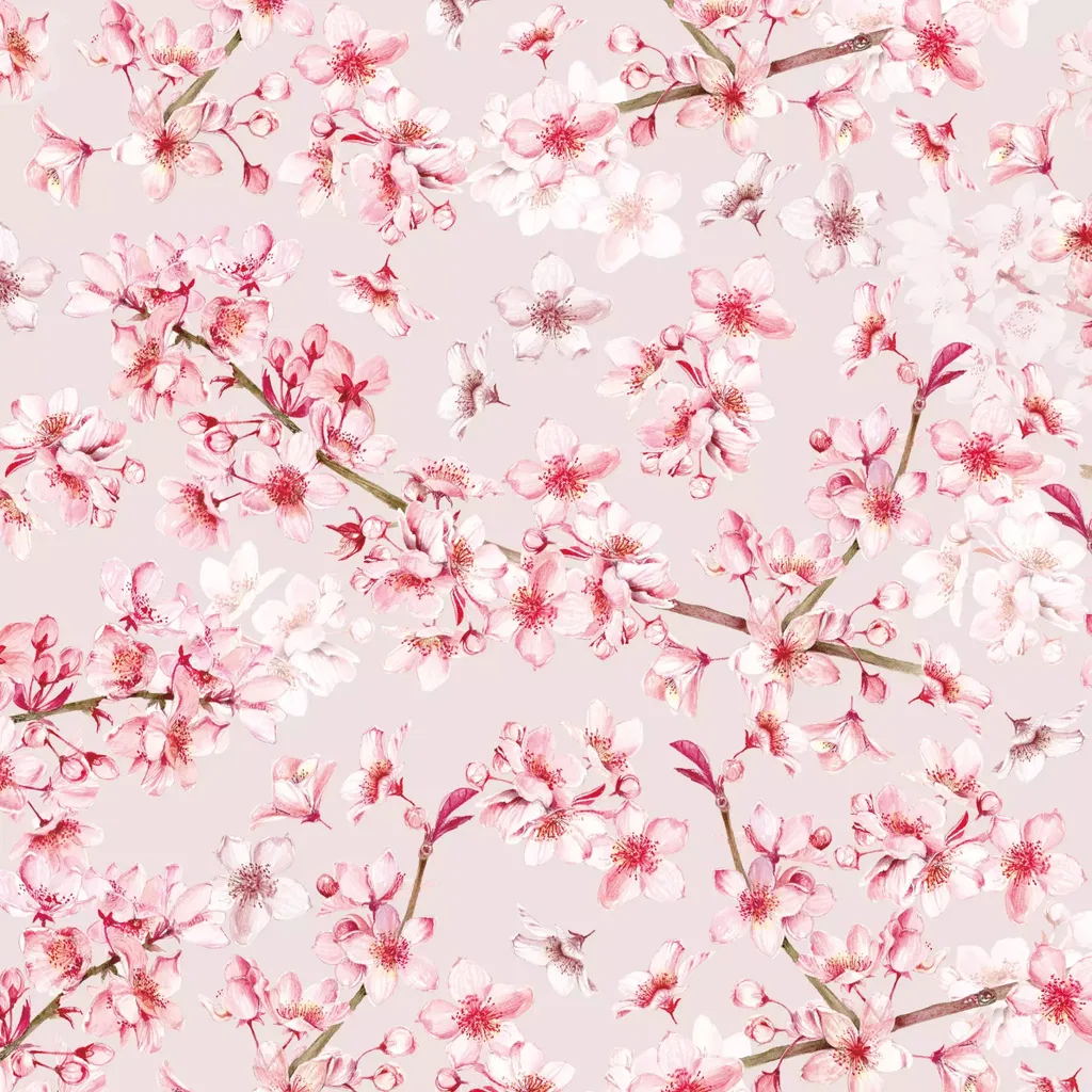 Serviettes en papier Fleurs de cerisier - Visuel 0