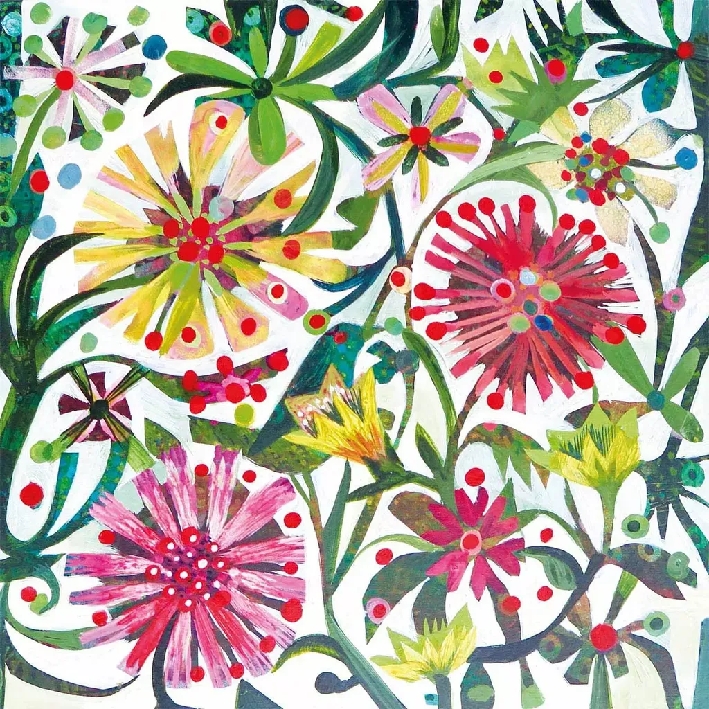 Serviettes en papier Fleurs Green Starling - Visuel 0