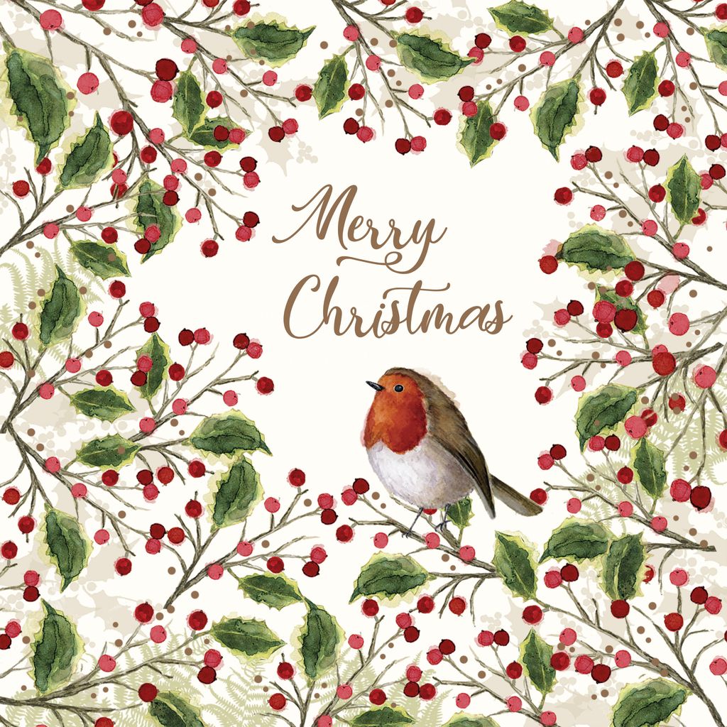 Serviettes en papier Merry Bird - Visuel 0