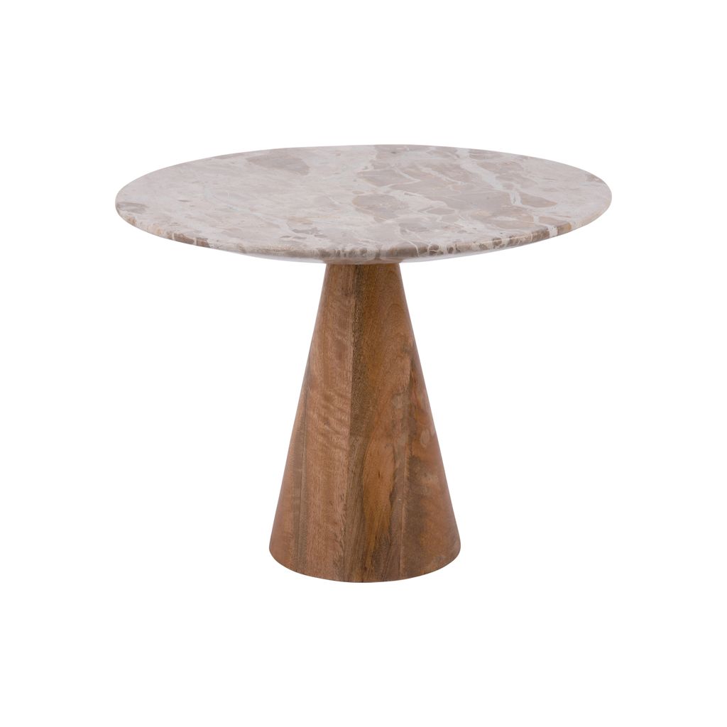 Table marbre et bois - Visuel 0