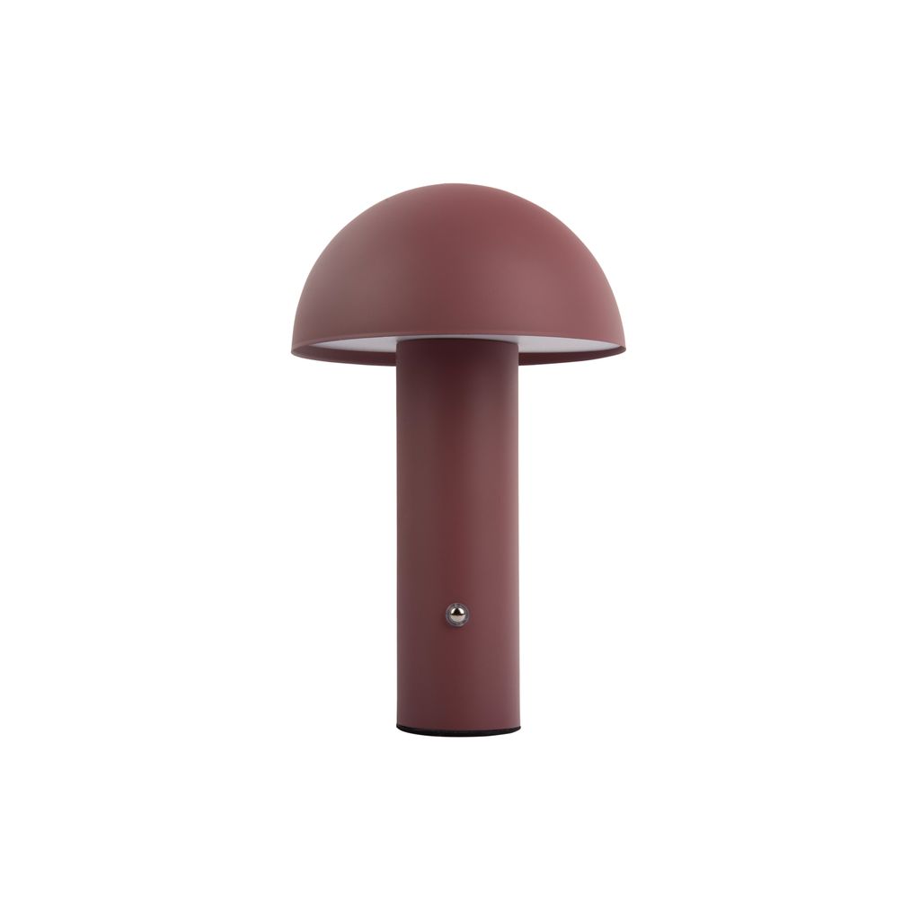 Lampe à poser Fuego rouge LED - Visuel 0