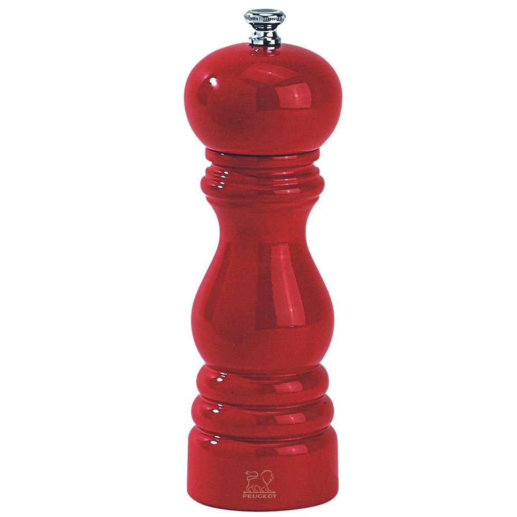 Moulin à poivre Paris Rouge Coquelicot 18 cm - Visuel 0