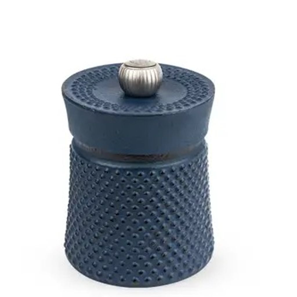 Moulin à poivre BALI en fonte bleu 8 cm - Visuel 0