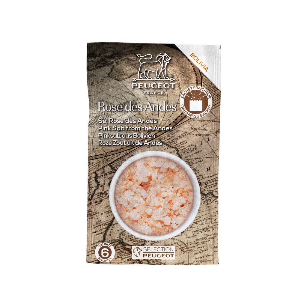 7 sachets fraîcheur de sel rose des Andes (Bolivie) - Visuel 1