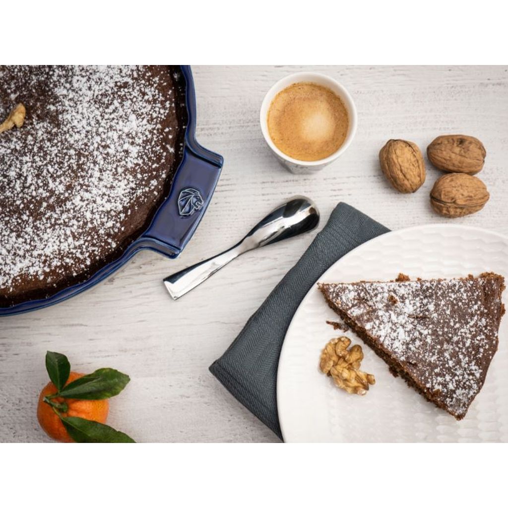 Plat à tarte bleu 30 cm - Visuel 1