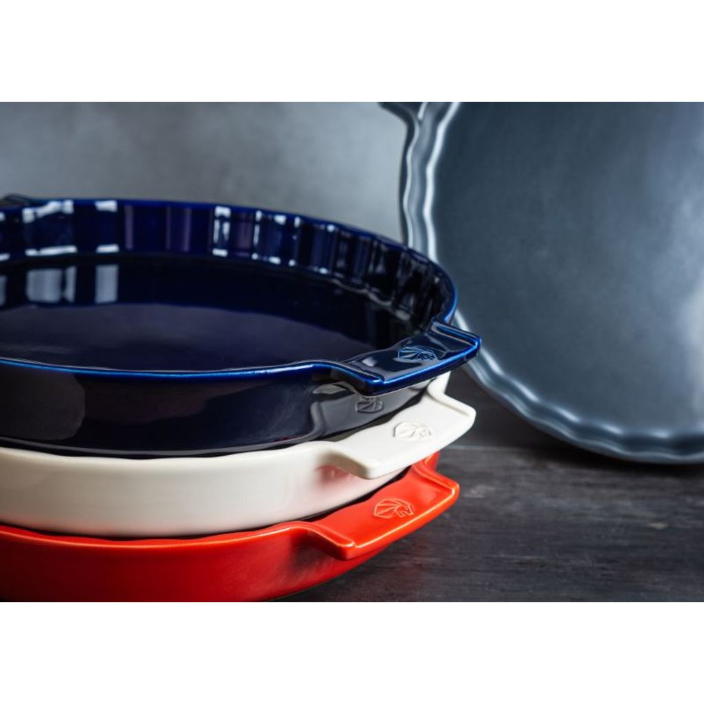 Plat à tarte bleu 30 cm - Visuel 2