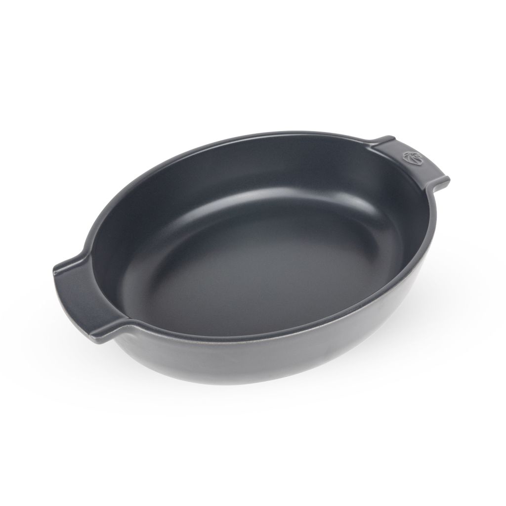 Plat à four ovale ardoise 31 cm - Visuel 0