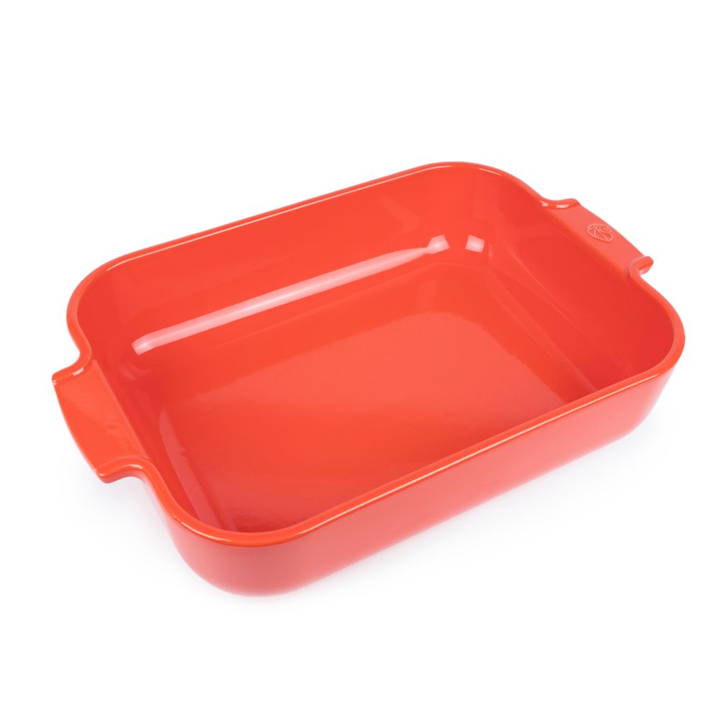 Plat à four rectangle rouge 36 cm - Visuel 0