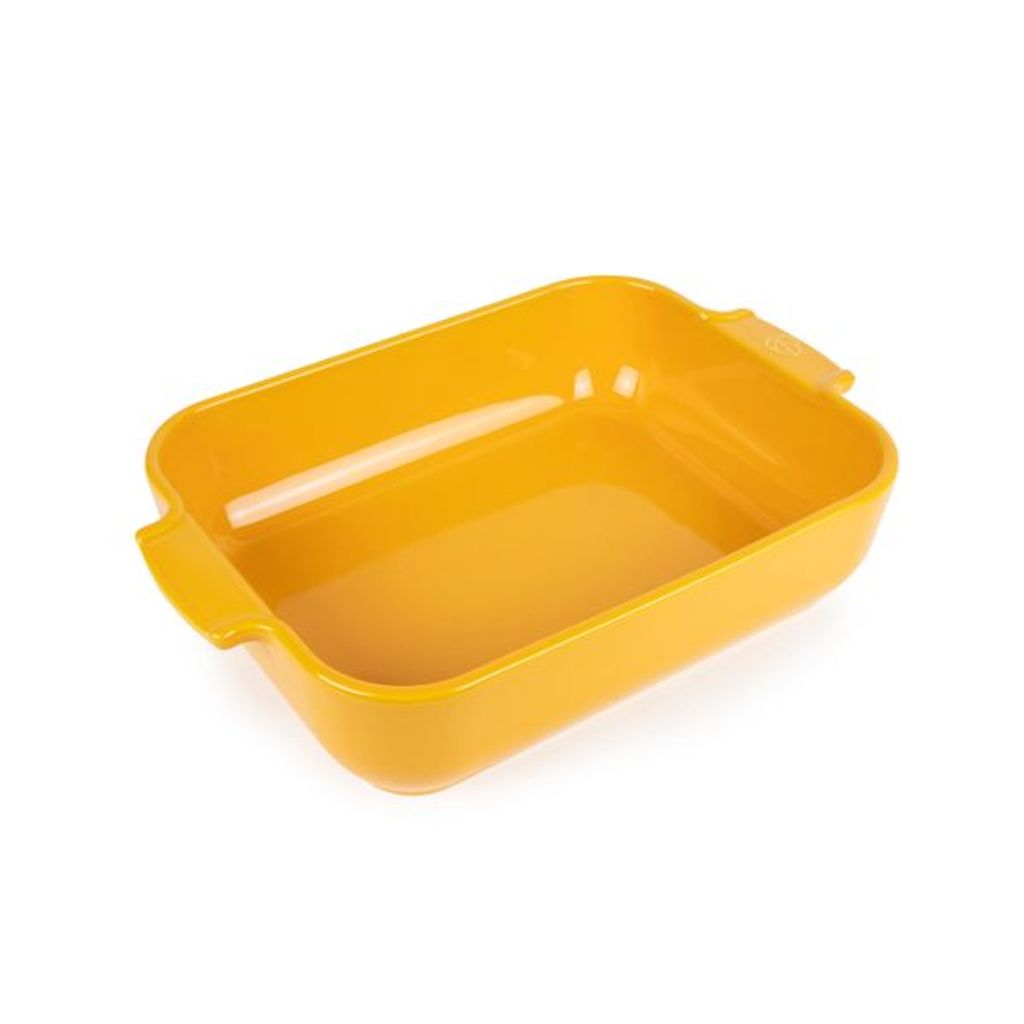 Plat à four jaune 32 cm - Visuel 1