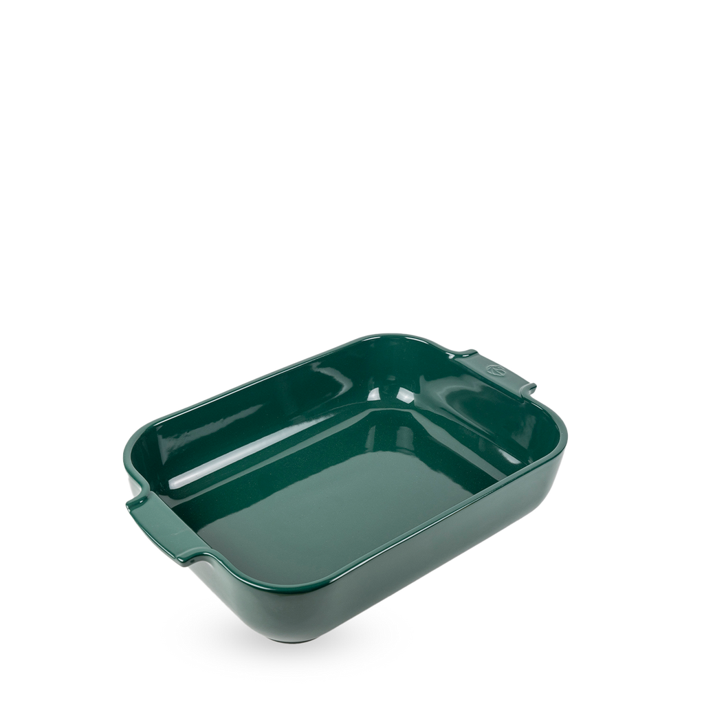 Plat à four rectangulaire vert forêt 36 cm - Visuel 0