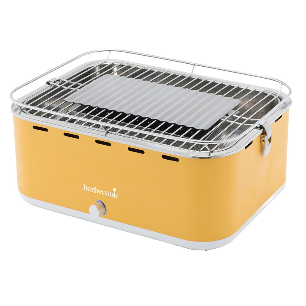 Barbecue grill portatif carlo jaune - Visuel 0