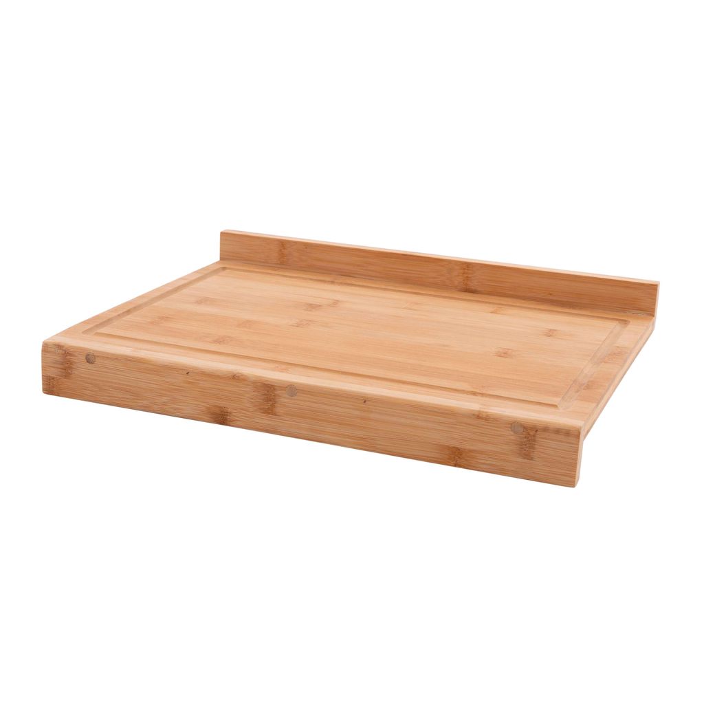 Planche à découper Bambou avec rigole 60 x 40cm - Visuel 0