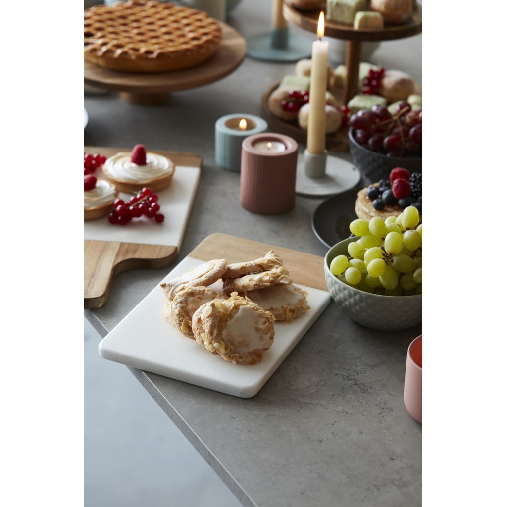 Planche de service MARBRE et ACACIA 28 CM - Visuel 3