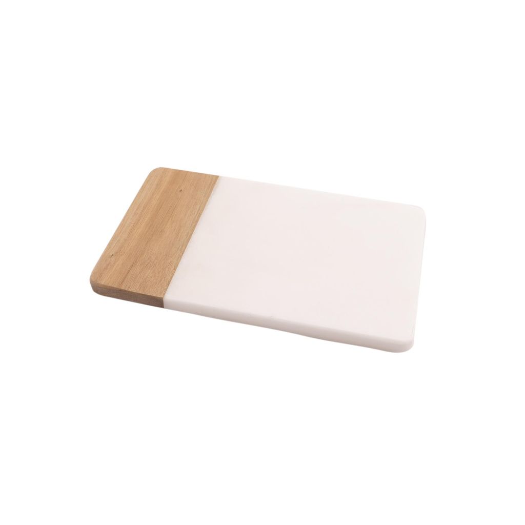 Planche de service MARBRE et ACACIA 28 CM - Visuel 0