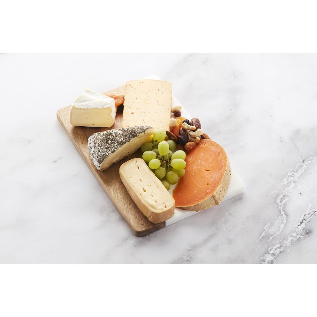 Planche de service MARBRE et ACACIA 30 CM - Visuel 1