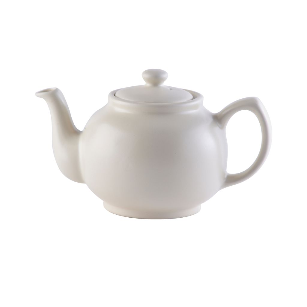 Théière 6 tasses crème - Visuel 0